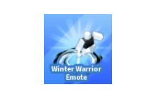 Winter Warrior Emote [Blade Ball]