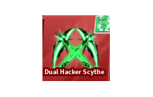 Dual Hacker Scythe(Finisher) [Blade Ball]