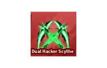 Dual Hacker Scythe [Blade Ball]