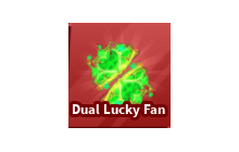 Dual Lucky Fan [Blade Ball]