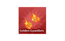 Golden Gauntlets [Blade Ball]