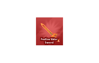 Festive Valor Sword [Blade Ball]