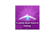 Crystal Dual Sword Swing [Blade Ball]