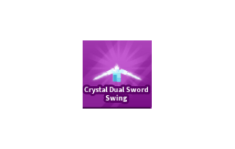 Crystal Dual Sword Swing [Blade Ball]