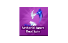 Aetherial Azure Dual Spin [Blade Ball]