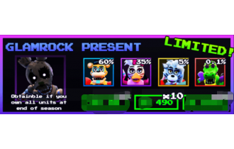 Glamrock Pack*1 [Five Nights TD]