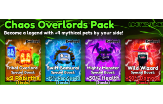 Chaos Overlords Pack [Muscle Legends]