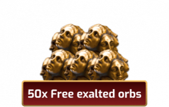 500x Exalted Orbs Bundle + 50x FREE [Special Offer]