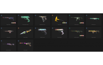 UNIQUE - Unranked - 3x Knife Skins [18 Agents, LVL 217, 5x Valiant Hero Skins and MORE!]