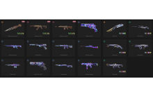 UNIQUE - Unranked - 2x Knife Skins [16 Agents, LVL 70, 3x  Magepunk Skins and MORE!]