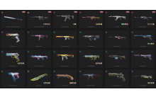 UNIQUE - Unranked - 3x Knife Skins [19 Agents, LVL 147, Radiant Crisis 001 Baseball Bat and MORE!]