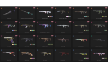 UNIQUE - Unranked - 8x Knife Skins [17 Agents, LVL 246, Reaver Knife and MORE!]