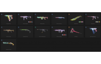 UNIQUE - Unranked - 8x Knife Skins [17 Agents, LVL 246, Reaver Knife and MORE!]