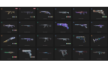 UNIQUE - Unranked - 3x Knife Skins [18 Agents, LVL 106, Araxys Vandal and MORE!]