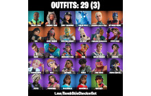 UNIQUE - Paradigm (Reality-659), Era  [29 Skins, 49 Axes, 55 Emotes, 54 Gliders and MORE!]