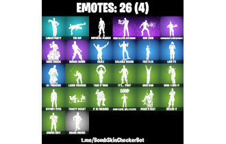 UNIQUE - Paradigm (Reality-659), Helsie  [22 Skins, 33 Axes, 26 Emotes, 38 Gliders and MORE!]