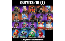 UNIQUE - Nezumi, Era  [19 Skins, 32 Axes, 28 Emotes, 34 Gliders and MORE!]