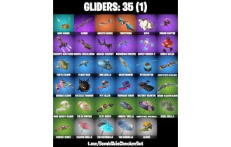 UNIQUE - Peter Griffin , Kado Thorne [25 Skins, 32 Axes, 35 Emotes, 35 Gliders and MORE!]