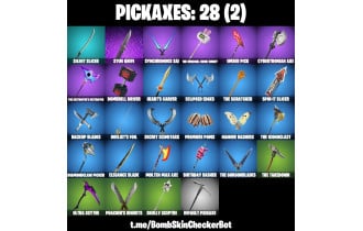 UNIQUE - Peter Griffin, Kado Thorne  [18 Skins, 28 Axes, 19 Emotes, 28 Gliders and MORE!]