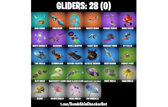 UNIQUE - Peter Griffin, Kado Thorne  [18 Skins, 28 Axes, 19 Emotes, 28 Gliders and MORE!]