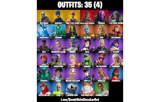 UNIQUE - OG STW, Blue Squire [35 Skins, 61 Axes, 47 Emotes, 70 Gliders and MORE!]