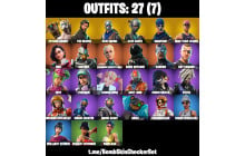 UNIQUE - The Reaper,Take The L [27 Skins, 24 Axes, 22 Emotes, 25 Gliders and MORE!]