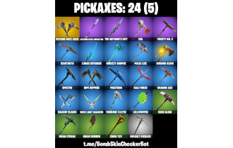 UNIQUE - The Reaper,Take The L [27 Skins, 24 Axes, 22 Emotes, 25 Gliders and MORE!]