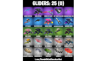 UNIQUE - The Reaper,Take The L [27 Skins, 24 Axes, 22 Emotes, 25 Gliders and MORE!]