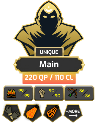 Main | TTL: 1784 | CL: 110 | QP: 220 [B Gloves, Fire Cape, Infernal, Piety, Void, Graceful, MM2, Torso + MORE!]