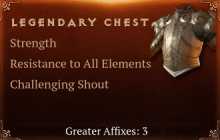 Legendary Chest Armor[STR (Greater), ResistAll (Greater)]