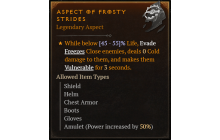 Aspect of Frosty Strides [Max Roll]