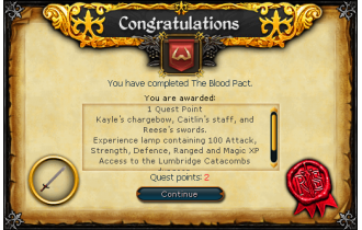The Blood Pact [RS3 Service]