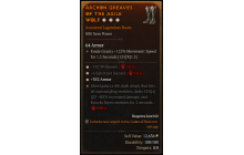 Legendary Boots[*352 Armor | *6 SpS | *182 WP]