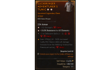 Legendary Chest Armor[2 Defensive | *18 ResistAll | *182 STR]