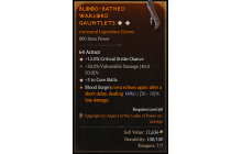 Legendary Gloves[*3 CoreSkills | *12 Crit | 50 DMG_Vulnerable]