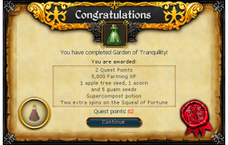 Garden of Tranquillity [RS3 Service]