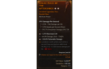 Legendary Two-Handed Mace[*150 DMG_Vulnerable | *1370 Life | 64 DMG]