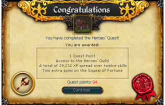 Heroes' Quest [RS3 Service]