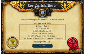King's Ransom [RS3 Service]
