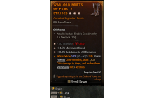 Legendary Boots[*34.5 MS | *18 ResistAll | *182 STR]