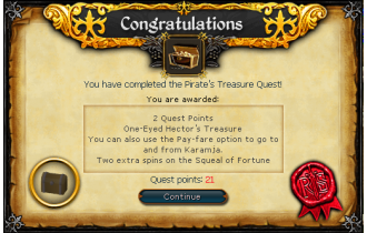 Pirate's Treasure [RS3 Service]
