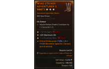 Legendary Boots[Barbarian | *3 Brawling | *182 STR | *685 Life]