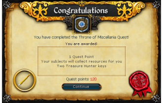 Throne of Miscellania [RS3 Service]