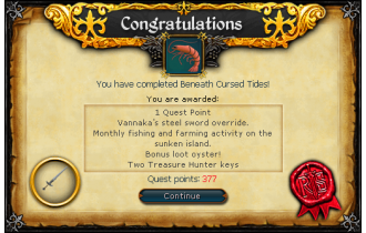 Beneath Cursed Tides (RS3 Quest)