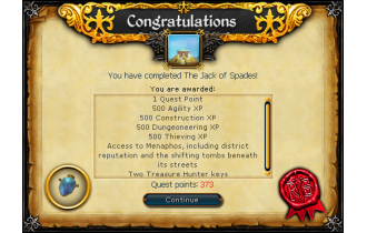 The Jack of Spades [RS3 Service]