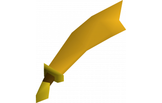 Gilded Scimitar [OSRS Item]