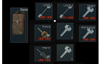 EfT Best Lighthouse Key Set + Doc Case [Account Share (Lv15 required)]