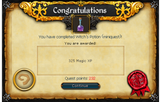 Witch's Potion [RS3 Service]