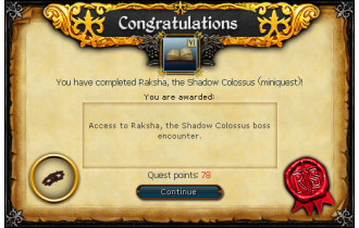 Raksha, the Shadow Colossus [RS3 Service]