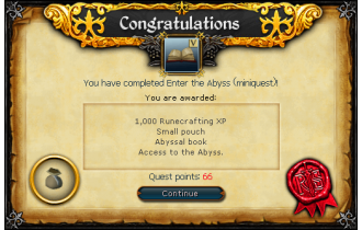 Enter the Abyss [RS3 Service]